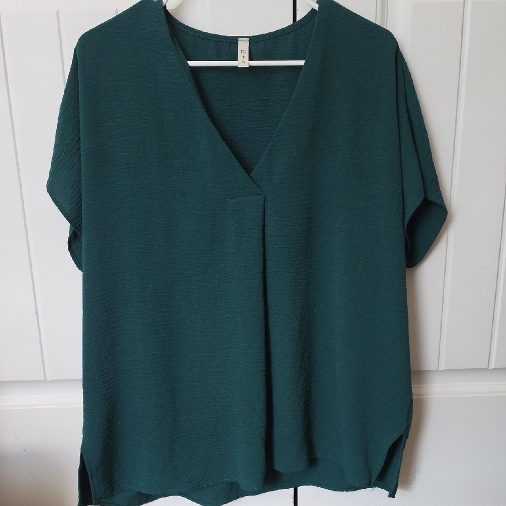 mts Teal Green Knit Tee
